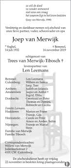 Het gelijk van de koffietent (1992) and radio bergeijk (2007). Joep Van Merwijk 14 11 2019 Overlijdensbericht En Condoleances Mensenlinq Nl