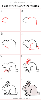 Hasen Zeichnen Lernen Kaninchen Anleitung In 2020 Hase Zeichnen Zeichnen Lernen Kinder Zeichnen
