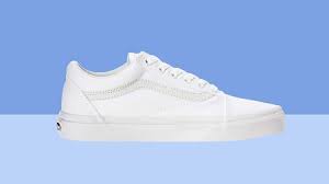 Vans old skool mediterranean blue white gum us men's size 7.5 women's 9.0top rated seller. Vans Old Skool Shoes Are The Best Basic White Sneakers Real Simple