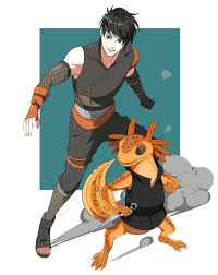 Setsuo Iwagawa Friend Of The Salamanders By Nexusyuber On Deviantart Anime Character Design Naruto Oc Characters Anime Ninja