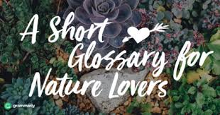 The way it rolled off people's tongues and the way the words carry more weight to them because of subtext. 8 Words For Nature Lovers Grammarly Blog