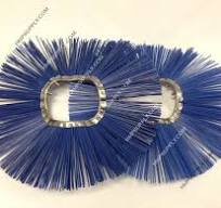 KU 70060-02863 30pc. 6-3/8" x 22" Poly Convoluted Brush Wafer Set for Kubota