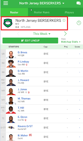 Selecting Keepers Espn Fan Support