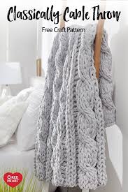 I have a full tutorial here on how to block. Classically Cable Throw Knit Throw Blanket Pattern Chunky Crochet Blanket Knitting Patterns Free Blanket