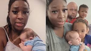 Black mum hits back at people questioning pale-skin of her daughter