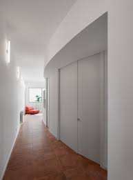 With 125 development proposals involving more than 2700 residential apartments now assessed and many constructed. Hiha Studio Breaks Up Linear Apartment With Curved Corridor Download Autocad Blocks Drawings Details 3d Psd