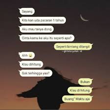 11 Chat Lucu Yang Bikin Baper Humor Lucu Chatting Sakmadyone Com Di 2020 Humor Lucu Lucu Kata Kata Indah