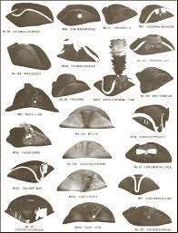 Cocked Hat And Tricorn Hats With Plums Took On Many Forms For Many Different Functions In Fashion The Style Aros 18th Century Hats Historical Hats Pirate Hats