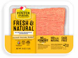 Bake it for a short time at a high temperature. Fresh Natural Ground Chicken Breast Products Foster Farms