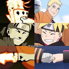 2 777 Me Gusta 14 Comentarios Naruhina Uzumaki Family Naruhinapics En Instagram Then And Now I Really Love These Dibujos Kawaii Naruhina Dibujos