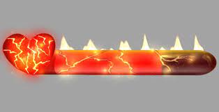 Fire Health Bar 2d Icons Unity Asset Store In 2021 Health Bar Health Fire Animation