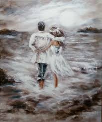 Love Art Romance Painting Romantic Art Easter Gift Couples Etsy Romantic Art Love Art Painting