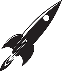 Black And White Rocket Clipart 318ga Rocket Science Technology Engineering Art Math Rocket Design Rocket