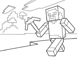 These minecraft coloring pages are free and a lot of fun because they foster imagination in all kinds of pages can be found on our site. Minecraft Coloring Pages Steve Diamond Armor Minecraft Coloring Pages Minecraft Printables Coloring Pages Inspirational