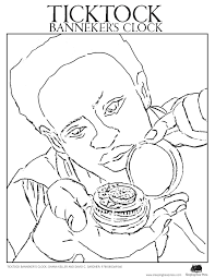 Over 100,000 clipart, pictures, illustrations, icons, photographs and images to download. Ticktock Banneker S Clock Black History Month Activities Benjamin Banneker Coloring Pages