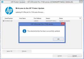 The printer software will help you: Downgrading A Hp 7740 Firmware Because Of Ink Cartridge Problem My Printer And Computer Logs
