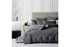 Shop calvin klein unisex duvet covers, free shipping on all orders of $100 or more. Dick Smith Cleverpolly Corduroy Velvet Bed Quilt Cover Set King Charcoal Home Garden Bedding Quilt Covers