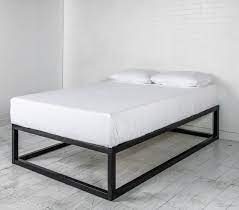 Starting At 499 Our Cube Bed Is A Contemporary Minimalist Design With Out A Headboard Or Footer Heavy Duty Bed Furniture Design Furniture Welded Furniture