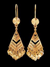 Yellow Gold Earrings Alquds Jewelry Gold Earrings Designs Gold Earrings Gold Bangle Set