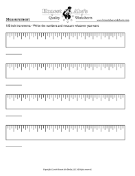 Blank Rulers With 1 8 Inch Increments Math Worksheets Worksheets Measurement Worksheets