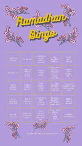 Ramadhan Instagram Free Templates Msjannah S Blog Bingo Template Instagram Templates