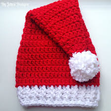 Ch 1, make 2 hdc in each st around, sl st to. Free Crochet Pattern Chunky Santa Hat In 4 Sizes Crochet Hats Free Pattern Crochet Christmas Stocking Crochet Hats