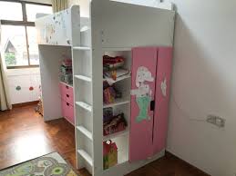 We are two adults along with two smaller helpers that pop in and out. Bed Child High Sleeper Stuva Ikea Bed Furniture Beds Mattresses On Carousell