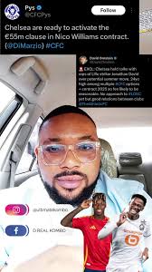 Transferência De Nico William Confirmada 2024 E 2025