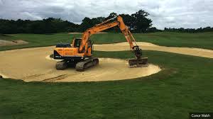 Bunker Renovations Taking Place At Chart Hills Golf Club