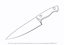 Then i'll draw a bloody fork and a bloody spoon. Learn How To Draw A Knife Tools Step By Step Drawing Tutorials