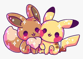 Pikachu Eevee Kawaii Cute Sparkle Pastel Freetoedit Cute Eevee And Pikachu Hd Png Download Kindpng This electric type pokemon is always so cute! pikachu eevee kawaii cute sparkle