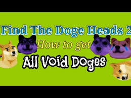 This doge roblox png is high quality png picture material, which can be used for your creative projects or simply as a decoration for your design & website content. Find The Doge Heads 2 All Void Doges Youtube
