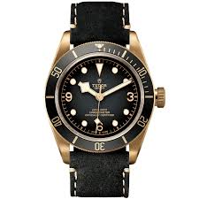The tudor name was chosen to honor the tudor period in england and wales. Tudor Black Bay Bronze 43mm Slate Grey Dial Men S Leather Strap Watch