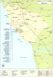 Malaysia is a country in southeast asia, located partly on a peninsula of the asian mainland and partly on the northern third of the island of borneo. Map State Of Melaka Malaysia Wonderful Malaysia