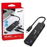 ADAPTADOR HUB USB 3.0 4 PUERTOS GENIUS UH-400