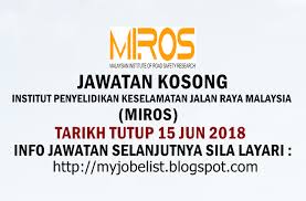Ohjobs, jawatan kosong 2021, kerja kosong 2021, jawatan kosong kerajaan 2021, jawatan kosong swasta 2021, job vacancy, kerja kosong jawatan kosong pensyarah uitm perak. Jawatan Kosong Kerajaan Terkini Di Miros 15 Jun 2018
