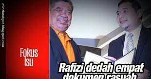 Check spelling or type a new query. Rafizi Dedah Empat Dokumen Rasuah Rm800 000 Mat Sabu Kata No Comment Minda Rakyat