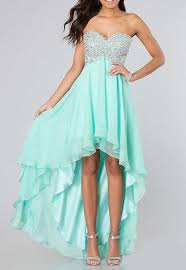 High Low Homecoming Dress With Mint Green Chiffon Sweetheart Strapless Prom Dress Party Dress Chiffon Prom Dress High Low Prom Dresses Cute Prom Dresses