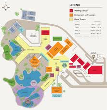 Orlando World Center Marriott Map Orlando Vacation North Tower Orlando