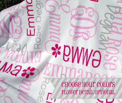 Personalized Baby Blanket Monogrammed Receiving Blanket For Etsy Monogram Baby Blanket Custom Baby Blanket Baby Monogram