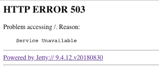 This may be due to the server being overloaded or down for. Is There Any Way To Solve Error Http Error 503 Stack Overflow