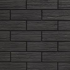 Stone effect wall panels, wall coverings and wall cladding at the best price from feature panels. Black Brick Cladding Get A Designer Brick Wall Look