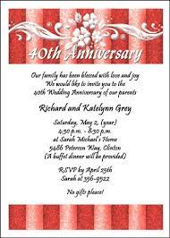 Find Unique Wedding Anniversary Invitations For All Milestones 40th Anniversary 40th Anniversary Party Anniversary Party Invitations