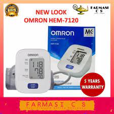Omron blood pressure monitor malaysia. Omron Hem 7120 Automatic Blood Pressure Monitor 5 Years Warranty Hem7120 Bp Machine Lazada