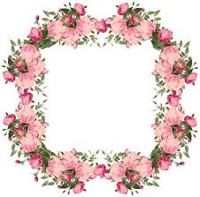 Vintage Pink Free Vintage Roses Frames And Border Png Vintage Rosenrahmen Png Rose Frame Vintage Roses Flower Border