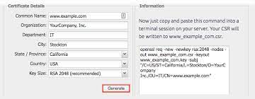 Create ssh ssl/tls 7 days. Ubuntu With Apache2 Csr Ssl Installation Openssl