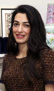 Amal clooney appeared in oscar de la renta wedding gown in the ceremony. Amal Clooney Wikipedia