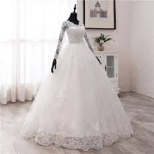 Amazing Wedding Dress 2020 Lace Applique Wedding Dress Wedding Dress Fabrics Wedding Dress Long Sleeve