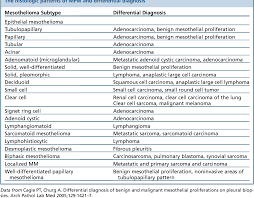 In such cases, cytological diagnosis is difﬁcult, and detection of elevated … Benign And Malignant Mesothelial Proliferation Semantic Scholar
