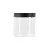 Screw top plastic jars with lids,Clear PET Screw-Top Jars ...